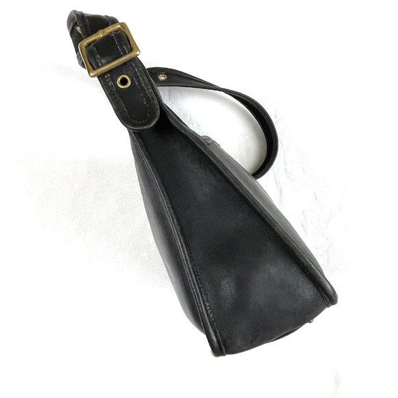 Vintage Coach Black Classic Legacy large shoulder bag - Picture 6 of 13